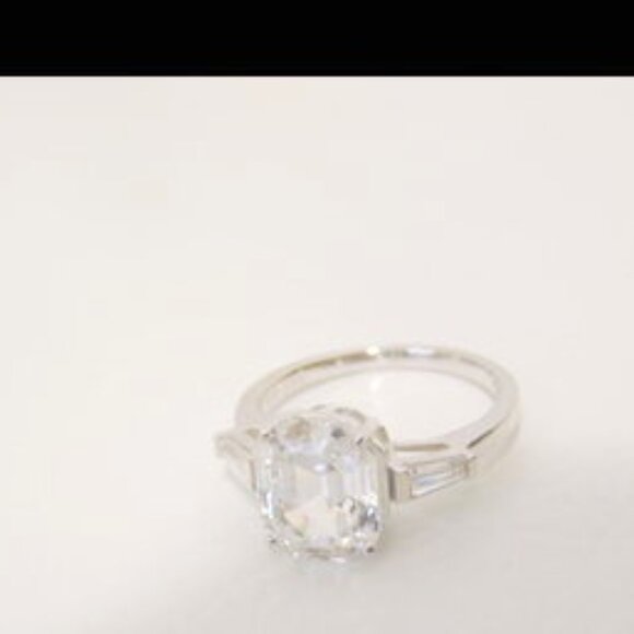 Radiance by Absolute Simulated Diamond & Eternity Band Ring Size 9 - Picture 4 of 4